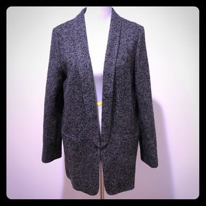 Sezane “sally” wool tweed blazer Fr 40